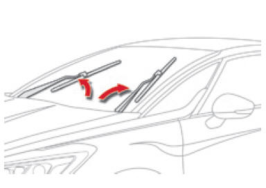 Sostituzione di una spazzola del tergicristallo