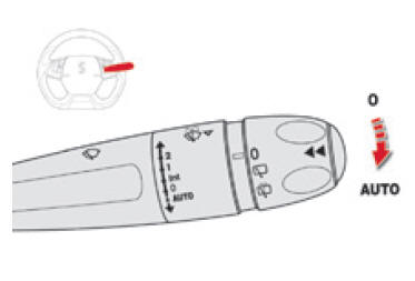 Funzionamento automatico del tergicristallo anteriore