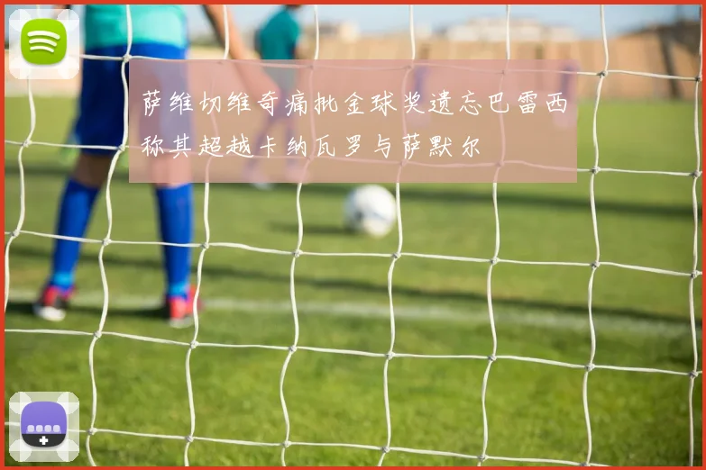 萨维切维奇痛批金球奖遗忘巴雷西称其超越卡纳瓦罗与萨默尔