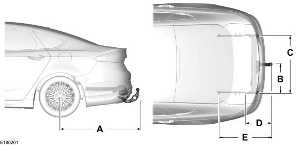 Dimensioni barra di traino 