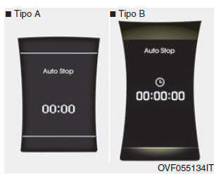 Sistema ISG (idle stop and go - sistema di arresto/avvio automatico del motore) (se in dotazione)