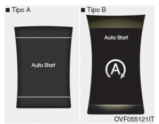 Sistema ISG (idle stop and go - sistema di arresto/avvio automatico del motore) (se in dotazione)