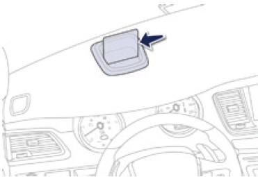 Visualizzazione dei dati di guida (head up display)