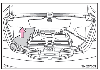 Disinnesto manuale del freno di stazionamento (berlina)