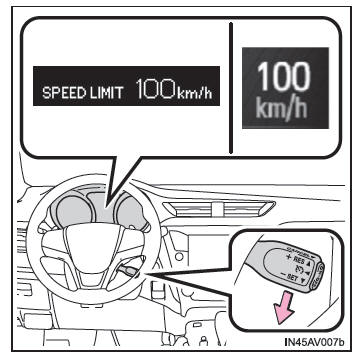 Impostazione della velocità del veicolo
