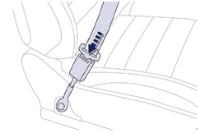 Cinture di sicurezza posteriori