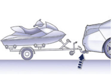 Traino di un rimorchio