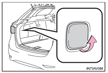 Indicatore di direzione posteriore (modello familiare)